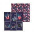 Набор бумаги для скрапбукинга «Новогодняя ботаника», 30 × 30 см, 180 г/м